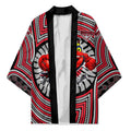 Essendon Football Club Kimono Indigenous Monochrome Dot Art Mascot Style