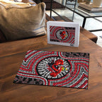 Essendon Football Club Puzzle Indigenous Monochrome Dot Art Mascot Style