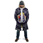 Fremantle Dockers Cloak Indigenous Monochrome Dot Art Mascot Style