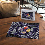 Fremantle Dockers Puzzle Indigenous Monochrome Dot Art Mascot Style