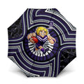 Fremantle Dockers Umbrella Indigenous Monochrome Dot Art Mascot Style