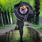 Fremantle Dockers Umbrella Indigenous Monochrome Dot Art Mascot Style