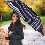Fremantle Dockers Umbrella Indigenous Monochrome Dot Art Mascot Style