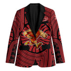 Gold Coast Suns Blazer Indigenous Monochrome Dot Art Mascot Style