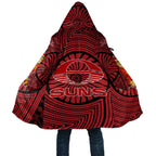 Gold Coast Suns Cloak Indigenous Monochrome Dot Art Mascot Style