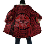 Gold Coast Suns Cloak Indigenous Monochrome Dot Art Mascot Style