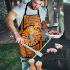Greater Western Sydney Giants Apron Indigenous Monochrome Dot Art Mascot Style