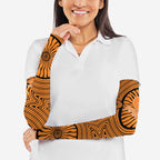 Greater Western Sydney Giants Arm Sleeves Indigenous Monochrome Dot Art Mascot Style