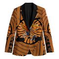 Greater Western Sydney Giants Blazer Indigenous Monochrome Dot Art Mascot Style