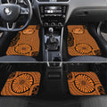 Greater Western Sydney Giants Car Mats Indigenous Monochrome Dot Art Mascot Style