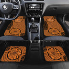 Greater Western Sydney Giants Car Mats Indigenous Monochrome Dot Art Mascot Style