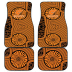 Greater Western Sydney Giants Car Mats Indigenous Monochrome Dot Art Mascot Style