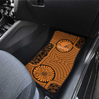 Greater Western Sydney Giants Car Mats Indigenous Monochrome Dot Art Mascot Style