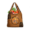 Greater Western Sydney Giants Grocery Bag Indigenous Monochrome Dot Art Mascot Style
