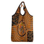 Greater Western Sydney Giants Grocery Bag Indigenous Monochrome Dot Art Mascot Style