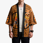 Greater Western Sydney Giants Kimono Indigenous Monochrome Dot Art Mascot Style