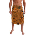 Greater Western Sydney Giants Lavalava Indigenous Monochrome Dot Art Mascot Style
