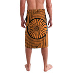 Greater Western Sydney Giants Lavalava Indigenous Monochrome Dot Art Mascot Style