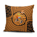 Greater Western Sydney Giants Pillow Cover Indigenous Monochrome Dot Art Mascot Style