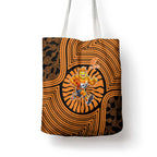 Greater Western Sydney Giants Tote Bag Indigenous Monochrome Dot Art Mascot Style