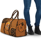 Greater Western Sydney Giants Travel Bag Indigenous Monochrome Dot Art Mascot Style