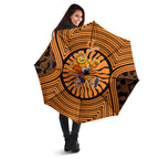Greater Western Sydney Giants Umbrella Indigenous Monochrome Dot Art Mascot Style