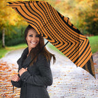 Greater Western Sydney Giants Umbrella Indigenous Monochrome Dot Art Mascot Style