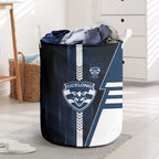 Geelong Cats Laundry Basket Modern Geometric Sports Graphic Style