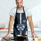 Geelong Cats Apron Modern Geometric Sports Graphic Style
