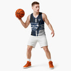 Personalized Geelong Cats Basketball Jersey Modern Geometric Sports Graphic Style