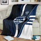Geelong Cats Blanket Modern Geometric Sports Graphic Style