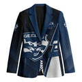 Personalized Geelong Cats Blazer Modern Geometric Sports Graphic Style