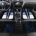 Personalized Geelong Cats Car Mats Modern Geometric Sports Graphic Style