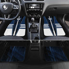 Personalized Geelong Cats Car Mats Modern Geometric Sports Graphic Style