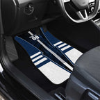 Personalized Geelong Cats Car Mats Modern Geometric Sports Graphic Style