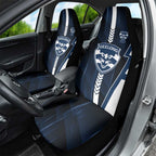 Geelong Cats Car Seat Cover Modern Geometric Sports Graphic Style