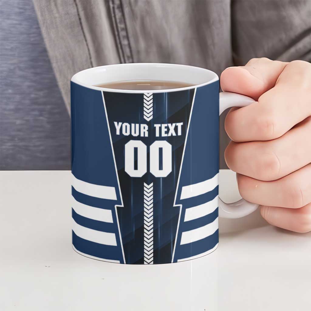 Personalized Geelong Cats Ceramic Mug Modern Geometric Sports Graphic Style