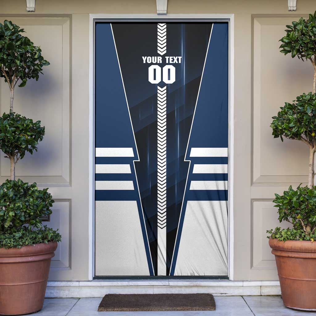 Personalized Geelong Cats Door Cover Modern Geometric Sports Graphic Style