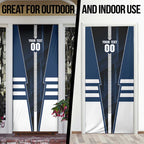 Personalized Geelong Cats Door Cover Modern Geometric Sports Graphic Style
