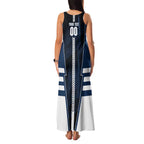 Personalized Geelong Cats Family Matching Tank Maxi Dress and Hawaiian Shirt Modern Geometric Sports Graphic Style