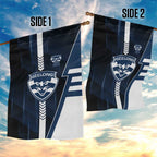Geelong Cats Garden Flag Modern Geometric Sports Graphic Style
