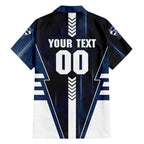 Personalized Geelong Cats Hawaiian Shirt Modern Geometric Sports Graphic Style