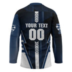 Personalized Geelong Cats Hockey Jersey Modern Geometric Sports Graphic Style