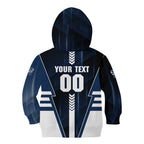 Personalized Geelong Cats Kid Hoodie Modern Geometric Sports Graphic Style