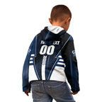 Personalized Geelong Cats Kid Hoodie Modern Geometric Sports Graphic Style