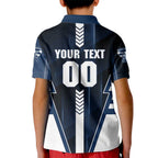 Personalized Geelong Cats Kid Polo Shirt Modern Geometric Sports Graphic Style