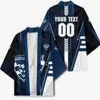 Personalized Geelong Cats Kimono Modern Geometric Sports Graphic Style
