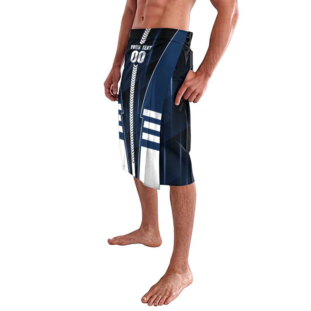 Personalized Geelong Cats Lavalava Modern Geometric Sports Graphic Style