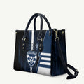 Geelong Cats Leather Bag Modern Geometric Sports Graphic Style