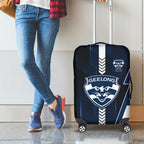 Geelong Cats Luggage Cover Modern Geometric Sports Graphic Style